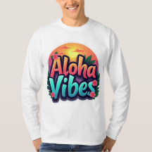 Aloha Vibes Unisex lange mouw