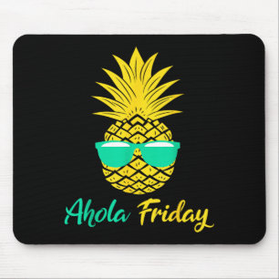 Aloha Vrijdag Ananas Zomer Fruit Ananas Muismat
