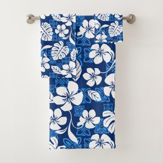 ALOHA VRIJDAG (BLUE) BAD HANDDOEK (Insitu)