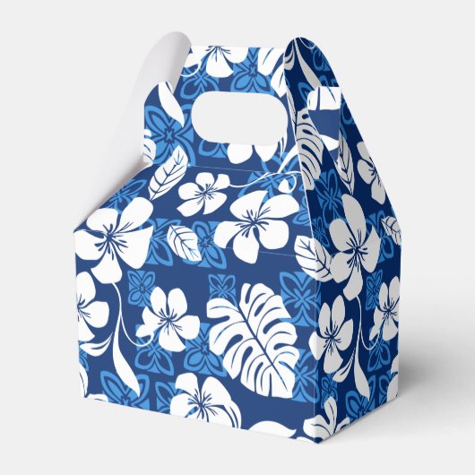 ALOHA VRIJDAG (BLUE) BEDANKDOOSJES (Voorkant Zijde)