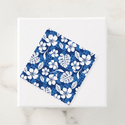 ALOHA VRIJDAG (BLUE) BEDANKJES LABELS (In situ)