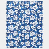 ALOHA VRIJDAG (BLUE) FLEECE DEKEN (Voorkant)