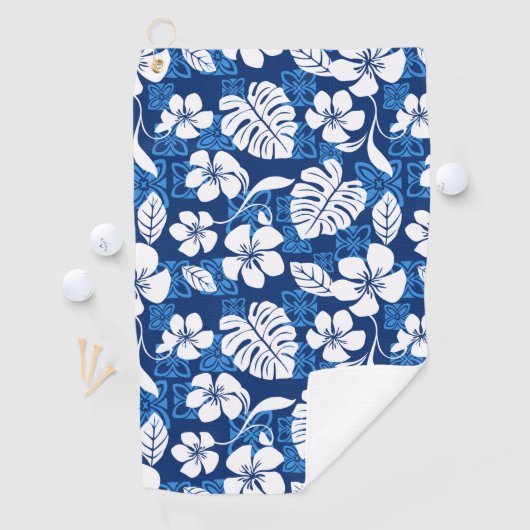 ALOHA VRIJDAG (BLUE) GOLFHANDDOEK (Insitu)