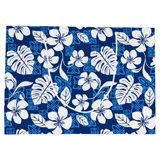 ALOHA VRIJDAG (BLUE) GROOT CADEAUZAKJE (Achterkant)