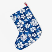 ALOHA VRIJDAG (BLUE) GROTE KERSTSOK (Achterkant (Hangend))