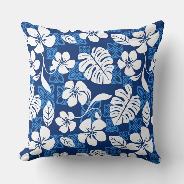 ALOHA VRIJDAG (BLUE) KUSSEN (Voorkant)
