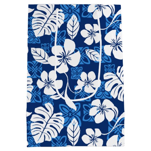ALOHA VRIJDAG (BLUE) MEDIUM CADEAUZAKJE (Achterkant)
