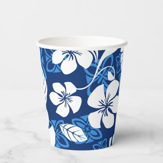 ALOHA VRIJDAG (BLUE) PAPIEREN BEKERS (Achterkant)