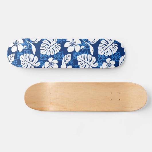 ALOHA VRIJDAG (BLUE) PERSOONLIJK SKATEBOARD (Horizontaal)