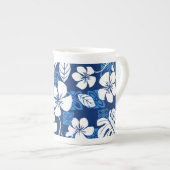 ALOHA VRIJDAG (BLUE) PORSELEIN KOP (Voorkant rechts)