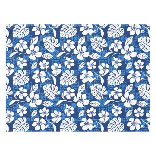 ALOHA VRIJDAG (BLUE) TAFELKLEED (Voorkant (Horizontaal))