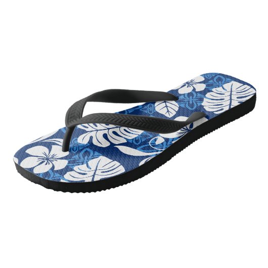 ALOHA VRIJDAG (BLUE) TEENSLIPPERS (Schuin)