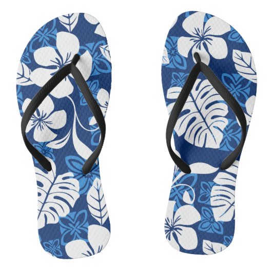 ALOHA VRIJDAG (BLUE) TEENSLIPPERS (Voetbed)