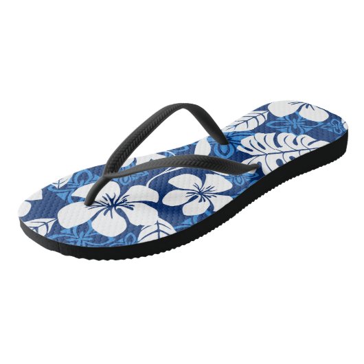 ALOHA VRIJDAG (BLUE) TEENSLIPPERS (Schuin)
