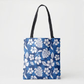 ALOHA VRIJDAG (BLUE) TOTE BAG (Voorkant)