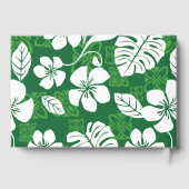 ALOHA VRIJDAG PATROON IN GROEN GASTENBOEK (Achterkant)