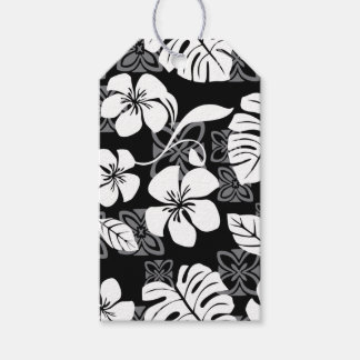 ALOHA VRIJDAG (ZWART) CADEAULABEL