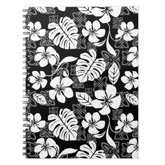 ALOHA VRIJDAG (ZWART EN GRAY) NOTITIEBOEK (Voorkant)