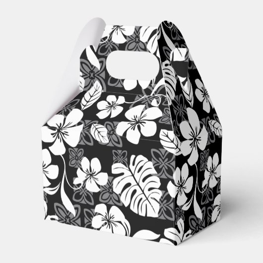 ALOHA VRIJDAG (ZWART/GRAY) BEDANKDOOSJES (Voorkant Zijde)