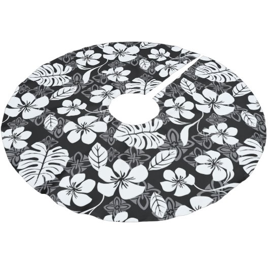 ALOHA VRIJDAG (ZWART) KERSTBOOM ROK (Gekanteld)