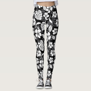 ALOHA VRIJDAG (ZWART) LEGGINGS