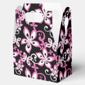 ALOHA VRIJDAG (ZWART/PINK) BEDANKDOOSJES (Geopend)