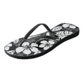 ALOHA VRIJDAG (ZWART) TEENSLIPPERS (Schuin)