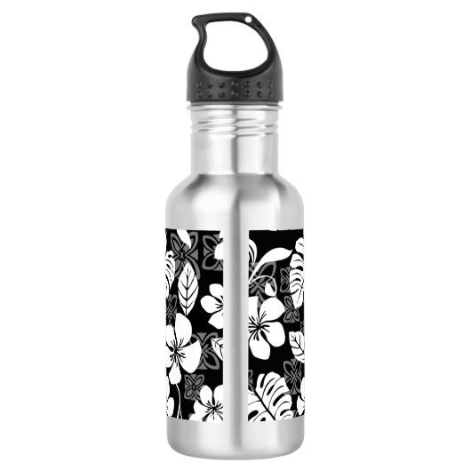 ALOHA VRIJDAG (ZWART) WATERFLES  (Achterkant)