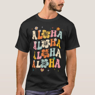 Aloha Vrouwen Hawaii Familie Vakantie Reizen Meisj T-shirt