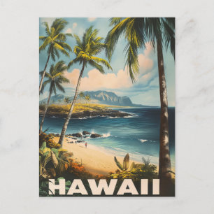 Aloha wacht op: een  Hawaï Briefkaart