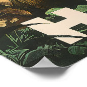 Aloha wacht op: een  Hawaï Poster (Hoek)