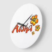 Aloha wandklok (Hoek)