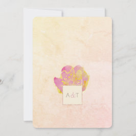 Aloha Waterverf Floral Kaart