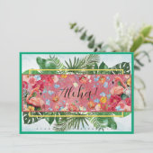 Aloha-Wenskaart Feestdagenkaart (Staand voorkant)