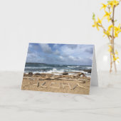 Aloha-wenskaart Kaart (Gele Bloem)