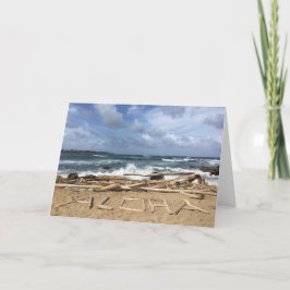 Aloha-wenskaart Kaart