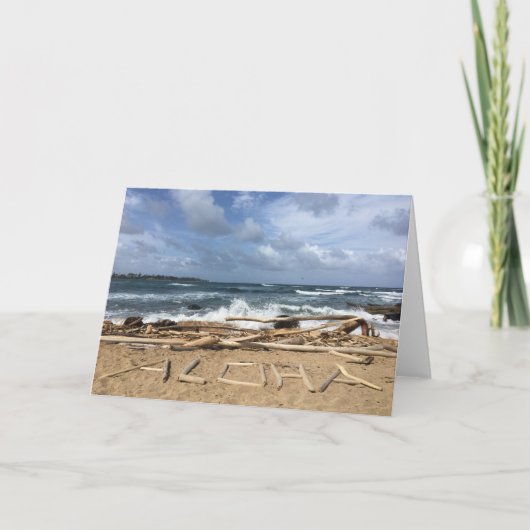 Aloha-wenskaart Kaart (Voorkant)