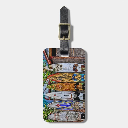 Aloha Y'All bagagelabel (Voorkant verticaal)