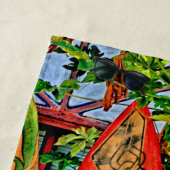 Aloha Yall Strandlaken (In situ)