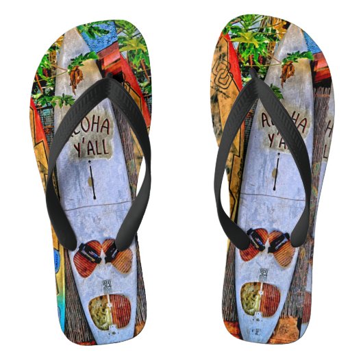 Aloha Yall Teenslippers (Voetbed)