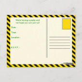 aloha! : zeepbel in de strip briefkaart (Achterkant)