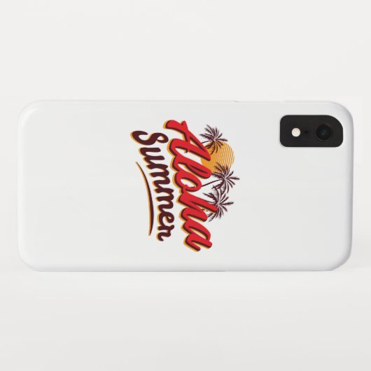 Aloha Zomer Case-Mate iPhone Case (Achterkant (horizontaal))