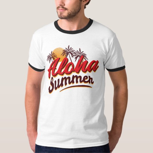 Aloha Zomer T-shirt (Voorkant)