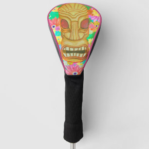 Aloha Zomer Tiki Hoofd  Golfheadcover