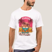 Aloha zomersurfen op het paradijs T-Shirt (Voorkant)