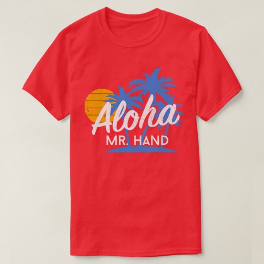AlohaHand ontwerp T-shirt (Design voorkant)