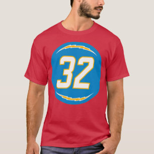 Alohi Gilman Nummer 32 Jersey Los Angeles Opladers T-shirt