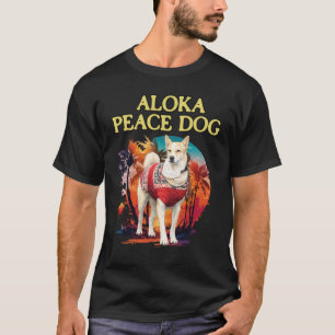 Aloka Vredeshond T-shirt Wandel voor Vrede 2026 Bo