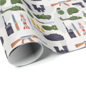 Alomvattend inpakpapier voor militair materieel (Rol Hoek)