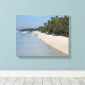 Alona Beach, Panglao Island, Bohol, Filipijnen Canvas Afdruk (Insitu (Houten vloer))
